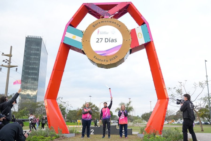 CUENTA REGRESIVA. &ldquo;Los Juegos van a dejar un legado que va a quedar en la historia de la provincia&rdquo;, afirm&oacute; el gobernador Maximiliano Pullaro a 27 d&iacute;as para el comienzo de la competencia.
