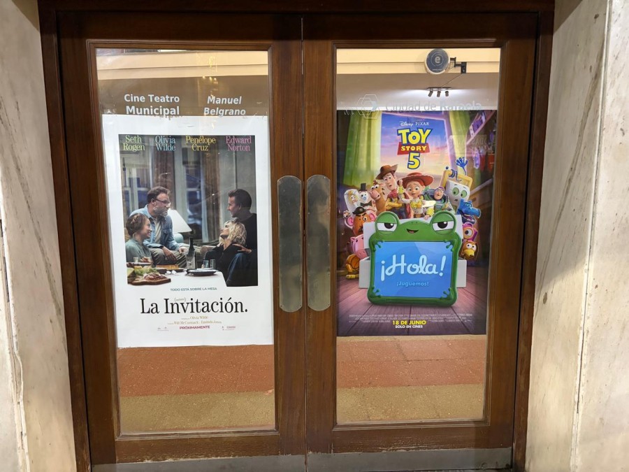 La cartelera del Cine Belgrano en este fin de semana. (FOTO LA OPINI&Oacute;N)