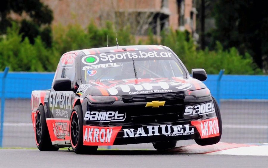 Agust&iacute;n Canapino, con la Chevrolet S-10, triunf&oacute; en Rosario.