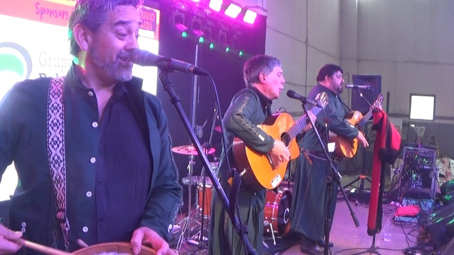 Los Ceibales de Salta animaron el encuentro.