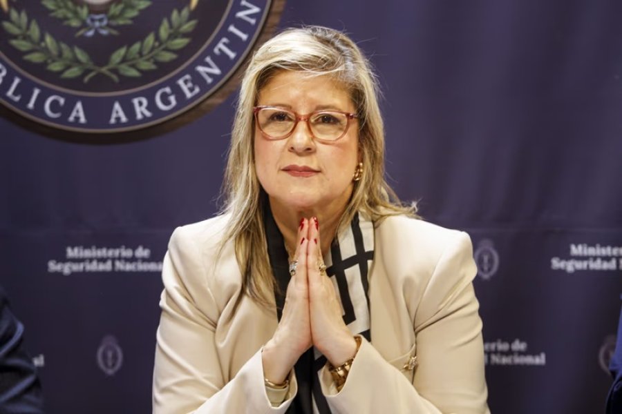 Alejandra Monteoliva, ministra de Seguridad Nacional.