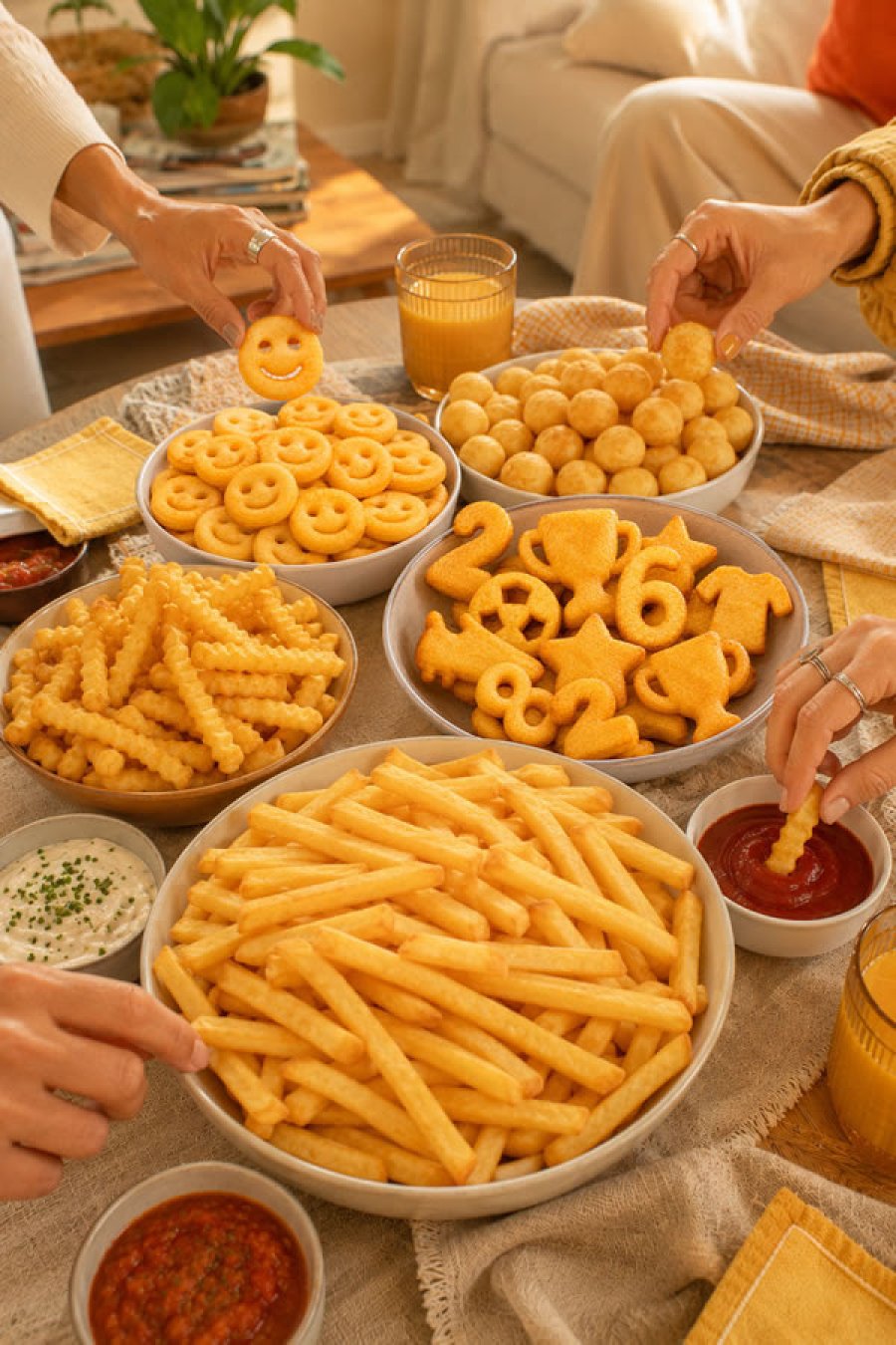 Papas fritas, una tentaci&oacute;n muy dif&iacute;cil de resistir.