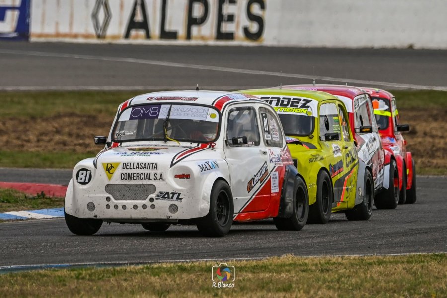 Los Fiat 600 TZ garantizan un brillante espect&aacute;culo en Rafaela.