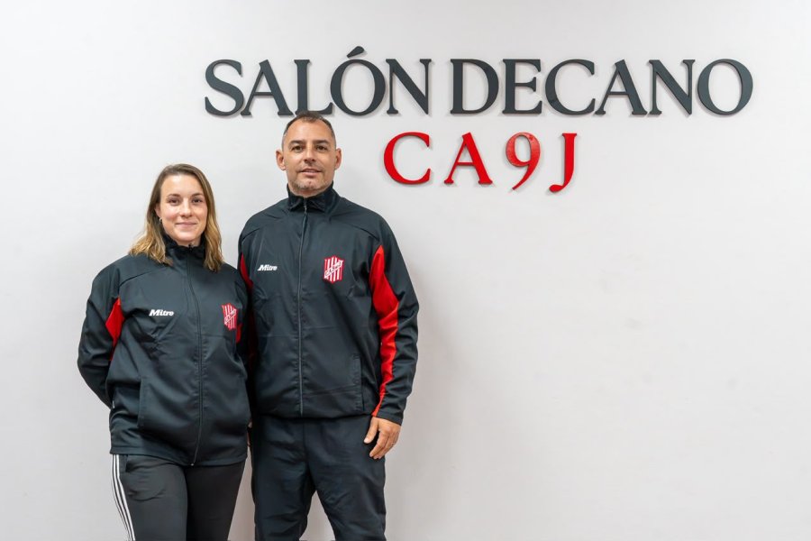 DIRECTORES DEPORTIVOS. Bel&eacute;n Abriata y Guillermo Ramirez.