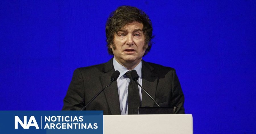 JAVIER MILEI. El presidente realiz&oacute; una defensa de su gesti&oacute;n durante su discurso en el Consejo de las Am&eacute;ricas.