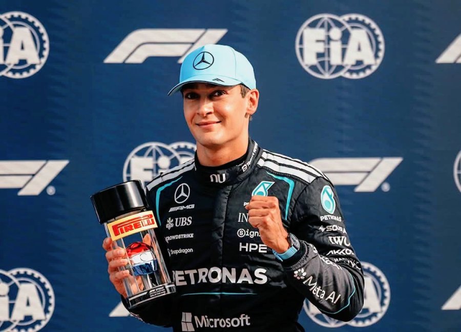 George Russell fue el m&aacute;s veloz en la clasificaci&oacute;n para la carrera sprint.
