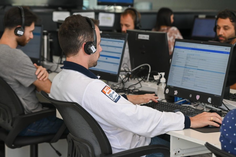 La coordinaci&oacute;n es clave en la tarea que desempe&ntilde;a el servicio 107. (FOTO SC)