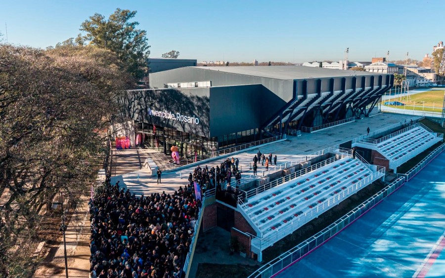 El polo deportivo del Parque Independencia de Rosario suma ahora al nuevo Estadio Multiprop&oacute;sito. (FOTO SC)