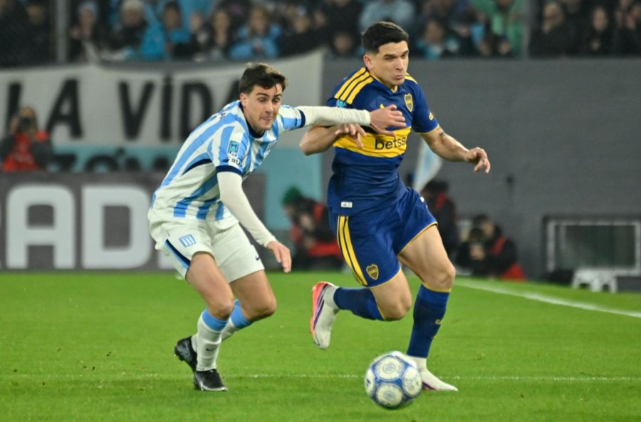 RACING Y BOCA IGUALARON EN AVELLANEDA