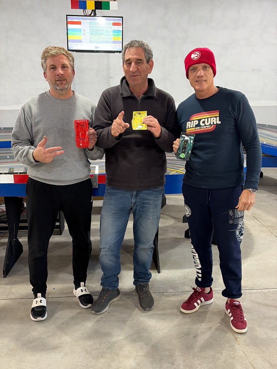 PODIO. Carlos Rossetti (3&ordm;), Horacio Savino (1&ordm;) y Jos&eacute; Luis Scanarotti (2&ordm;).