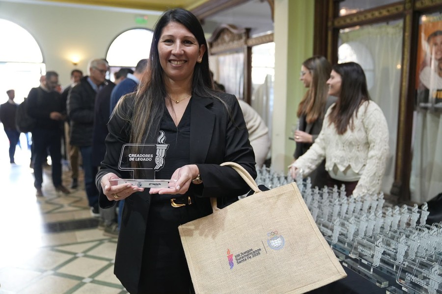 Una de las representantes de empresas que asisti&oacute; al encuentro en Santa Fe. (FOTO SC)