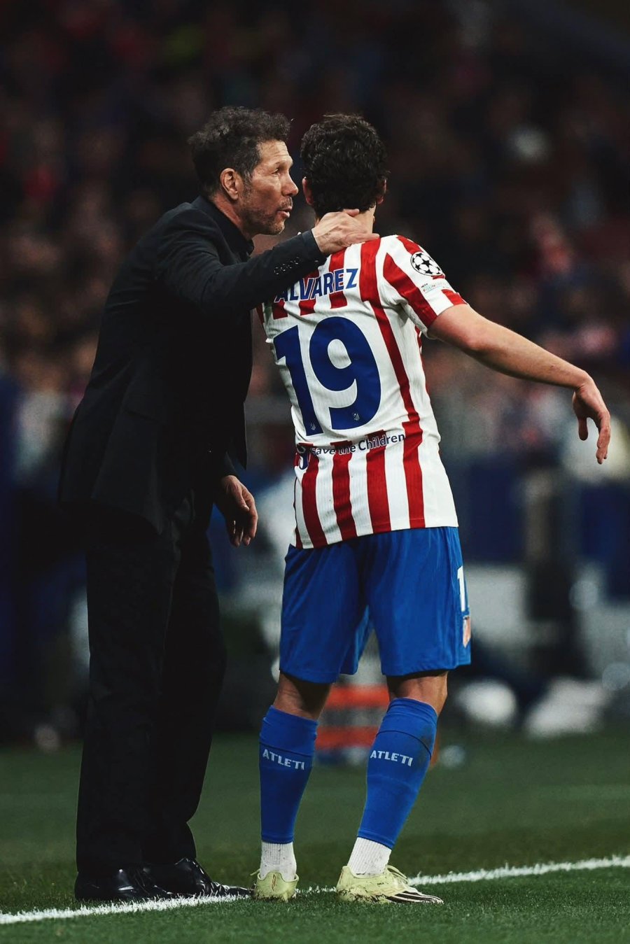 SUFRE. Alvarez la pasa mal en el equipo de Simeone.