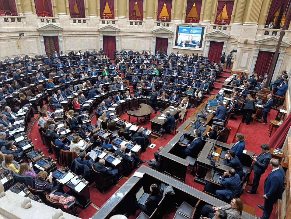 Recinto de la C&aacute;mara de Diputados.