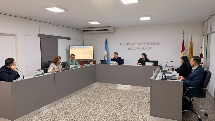 Los ediles en el encuentro de la semana anterior.