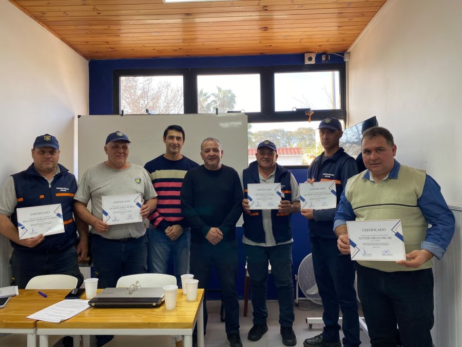 Final del curso de capacitaci&oacute;n.