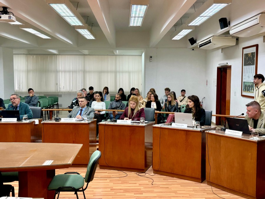 El Concejo rechaz&oacute; el pedido de Fabricio Dellasanta para tratar sobre tablas un proyecto vinculado a la ley contra los discursos de odio que se discute en la Legislatura santafesina. (FOTO PRENSA CONCEJO)