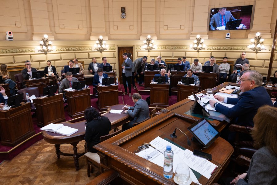 Bajo la presidencia de Felipe Michlig, el Senado santafesino sesion&oacute; este jueves para dar sanci&oacute;n definitiva al nuevo C&oacute;digo Electoral.