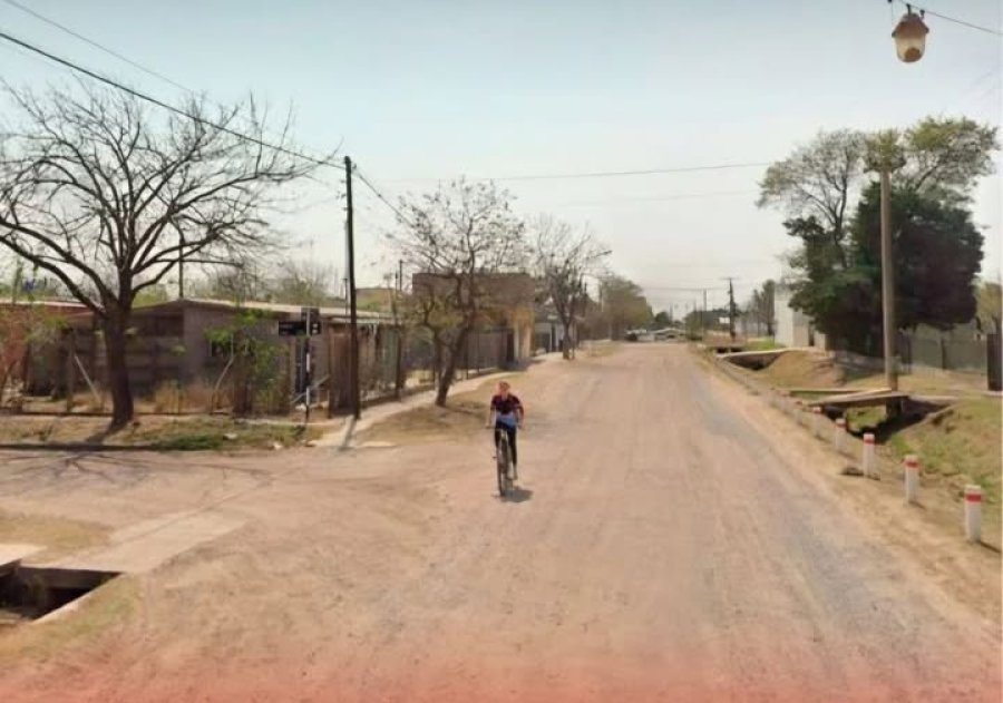 El sector que ser&aacute; pavimentado.