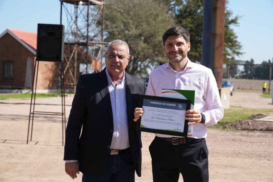 Pullaro recorri&oacute; distintas localidades del departamento San Crist&oacute;bal, donde fue declarado "Hu&eacute;sped de Honor". (FOTO SC)