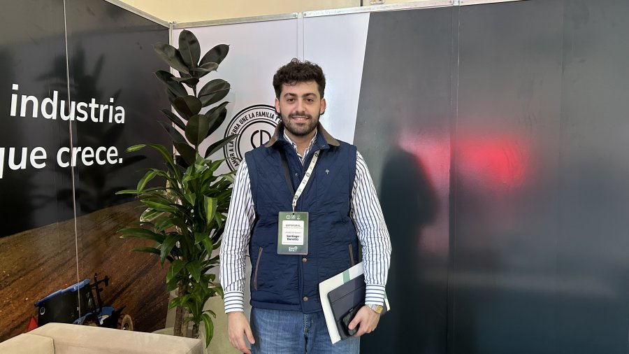 Santiago Bonetto, integrante del Ateneo de la Sociedad Rural de Rafaela.
