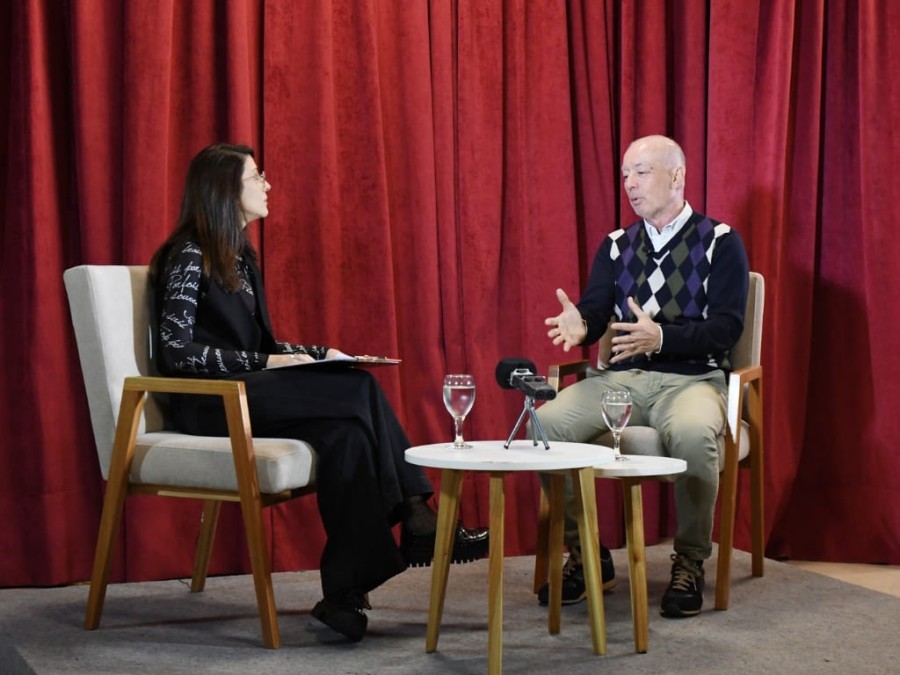 El empresario del sector inmobiliario Germ&aacute;n Gaggiotti en el programa El Lienzo.
