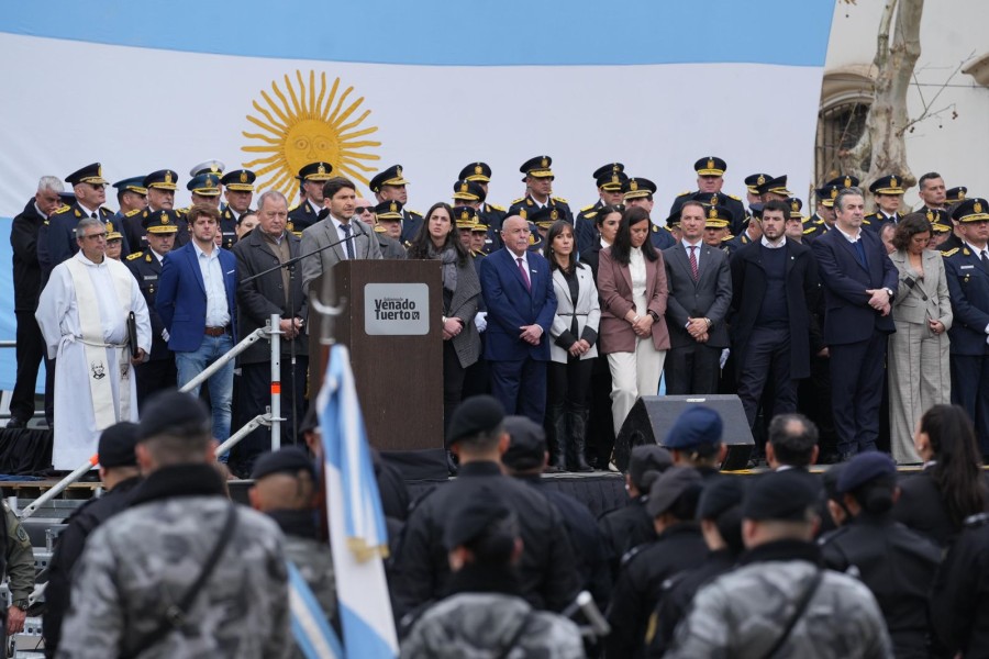 Pullaro destac&oacute; la reducci&oacute;n del delito en todo el territorio provincial.