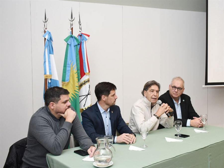 AVANCES. Durante la Expo 2026 de la SRR se realiz&oacute; una nueva presentaci&oacute;n de la Muestra Industrial &ldquo;En el centro de todo&rdquo; que se realizar&aacute; en nuestra ciudad en octubre.
