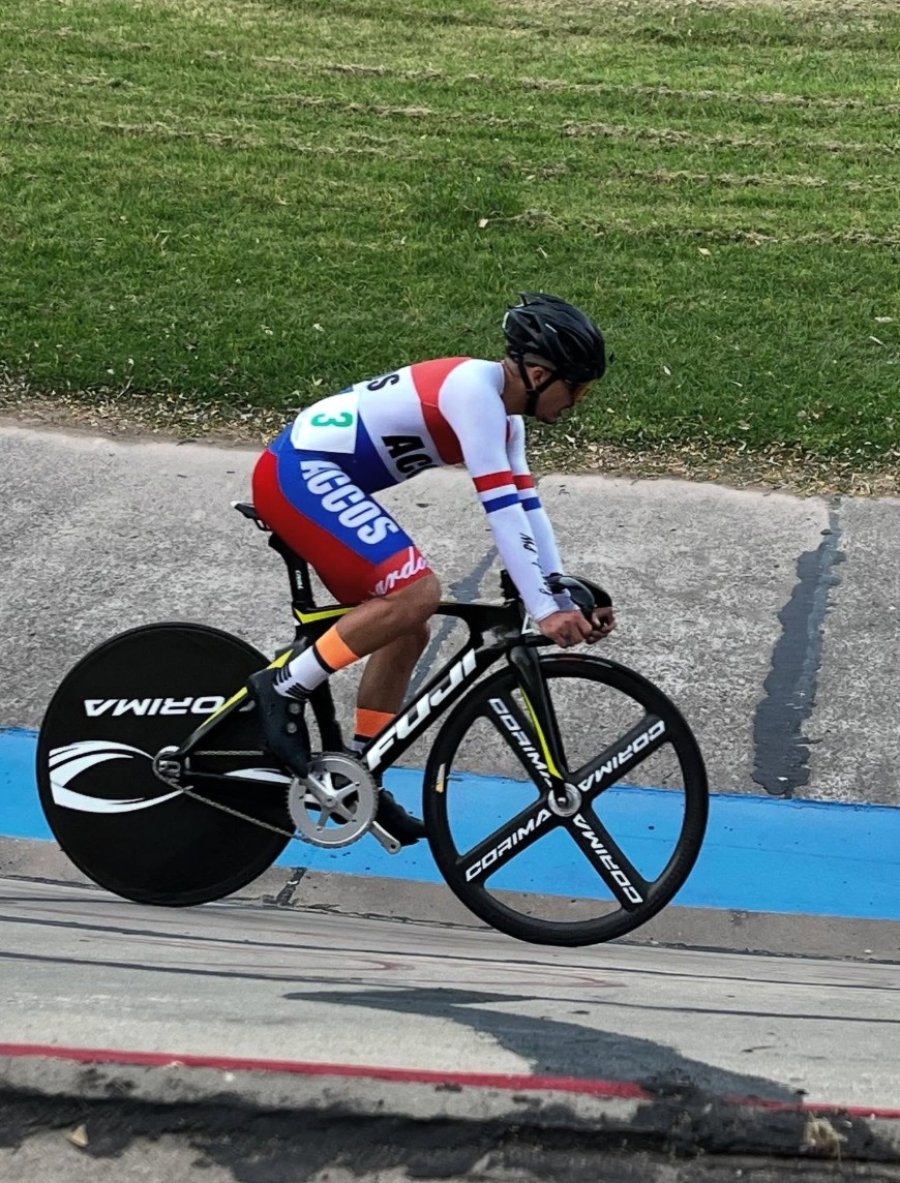 Uno de los tantos ciclistas de elite surgidos del Club Ciclista de Rafaela.