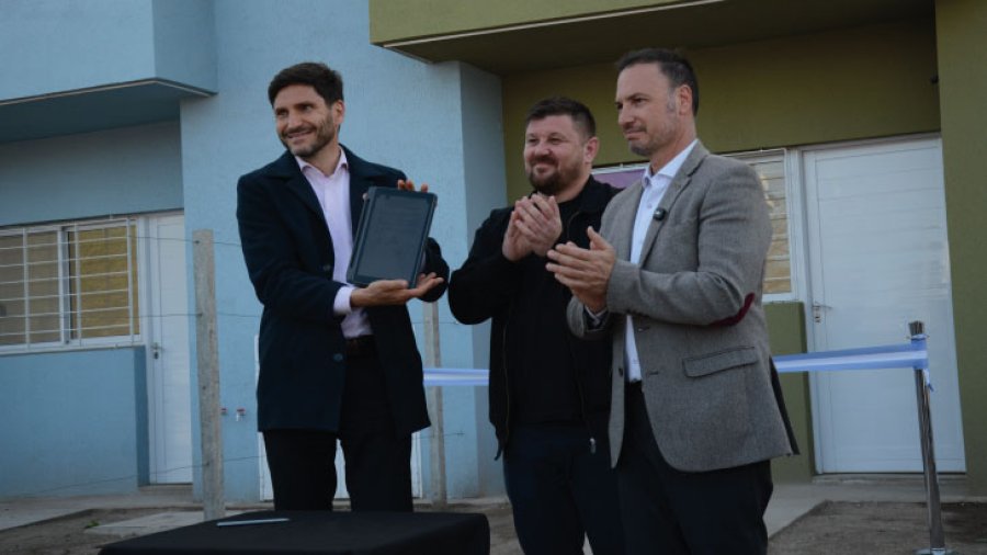 Maximiliano Pullaro, Pablo Pinotti y Lisandro Enrico.