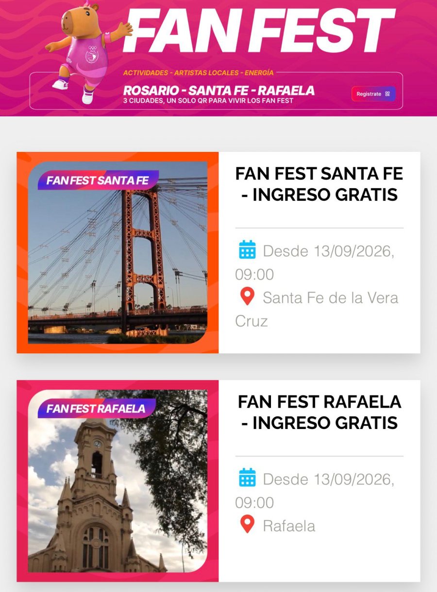 PLATAFORMAS DIGITALES. La organizaci&oacute;n habilit&oacute; el sistema oficial de venta de entradas para aquellos eventos que cuentan con aforo limitado.