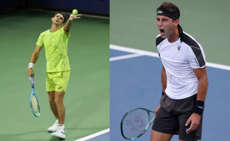 AVANZARON. Navone y Etcheverry tuvieron una buena jornada en Nueva York,