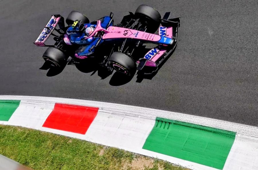 Franco Colapinto durante las pr&aacute;cticas realizadas en Monza.