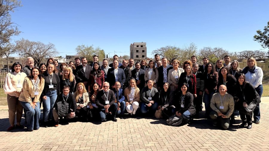 Todos los participantes en el Encuentro de hoy.