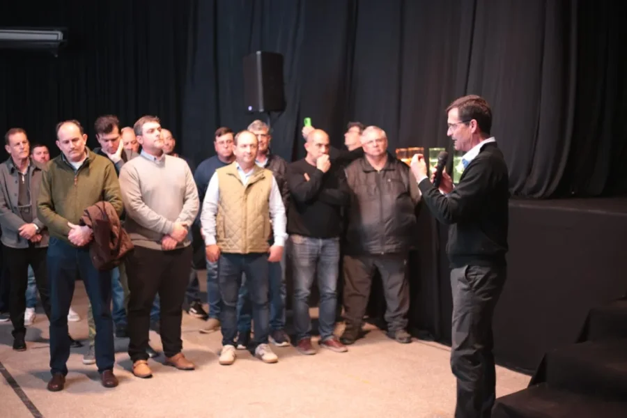 Gonzalo Turri, director Ejecutivo de la Cooperativa Lehmann, presidi&oacute; el lanzamiento de Aplicaci&oacute;n Segura en Pilar.