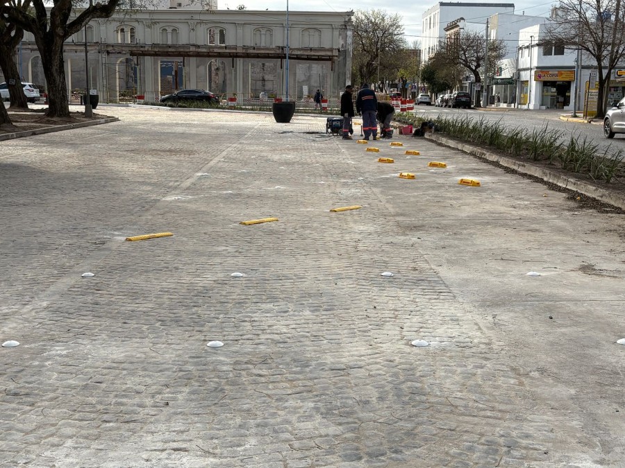 La obra forma parte del plan integral de recuperaci&oacute;n del centro hist&oacute;rico de Rafaela.
