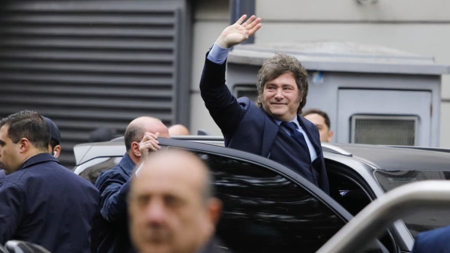 MANDATARIO. El presidente Javier Milei cumple mil d&iacute;as al frente de la gesti&oacute;n.