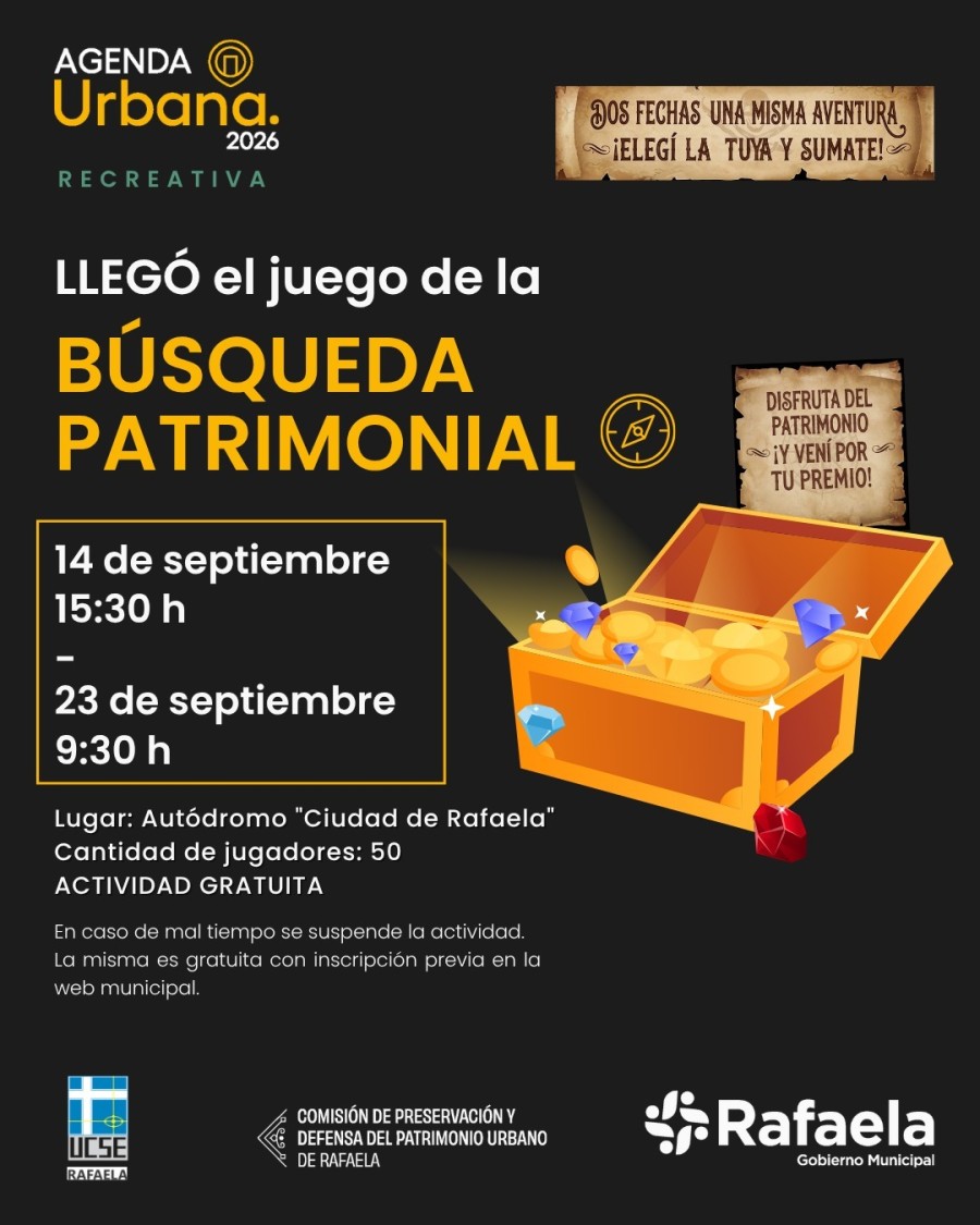La actividad es gratuita, con inscripci&oacute;n previa y cupos limitados.