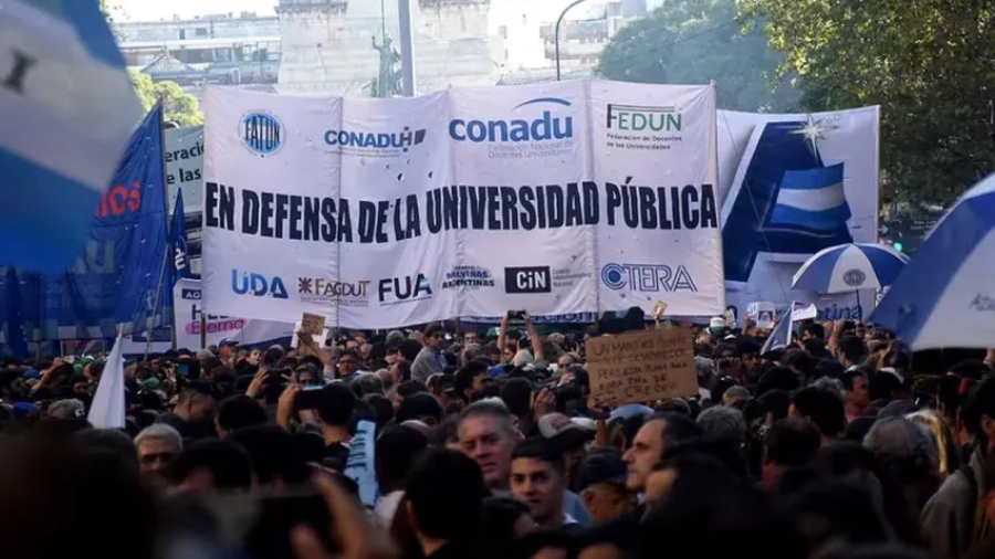CONTINUA EL CONFLICTO. Las universidades vuelven a parar este martes por la Ley de Financiamiento Universitario.