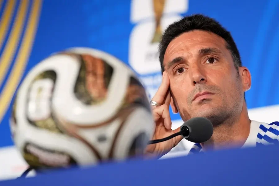 Lionel Scaloni, DT de la selecci&oacute;n argentina