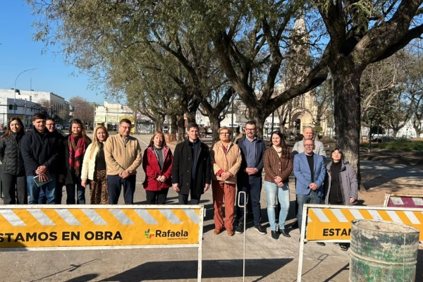 Rafaela habilitó el último tramo del anillo interno de la Plaza 25 de Mayo