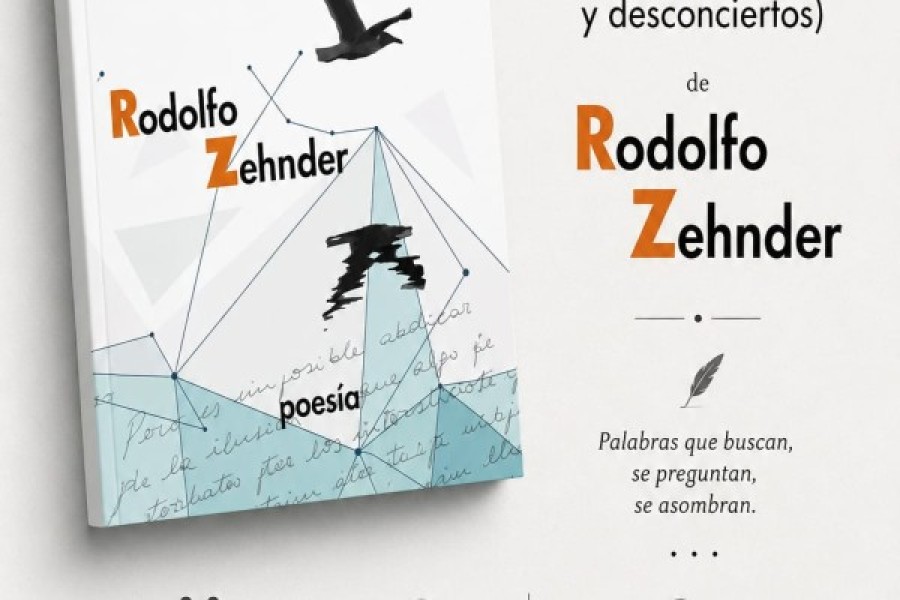 Rodolfo Zehnder present&oacute; su cuarto libro de poes&iacute;a.