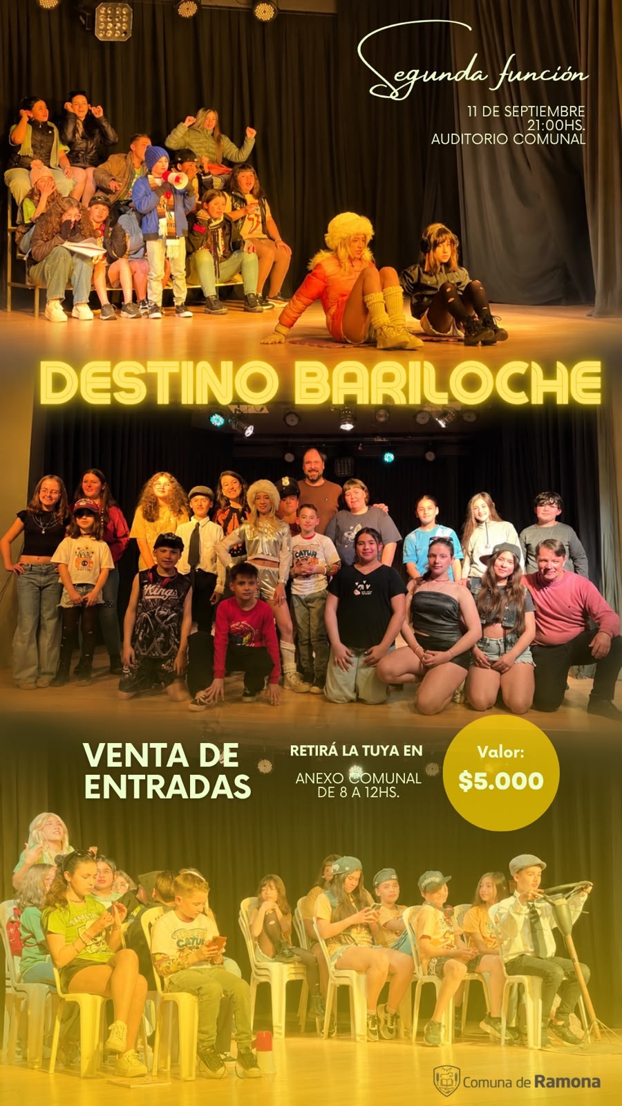 Promoci&oacute;n del espect&aacute;culo.