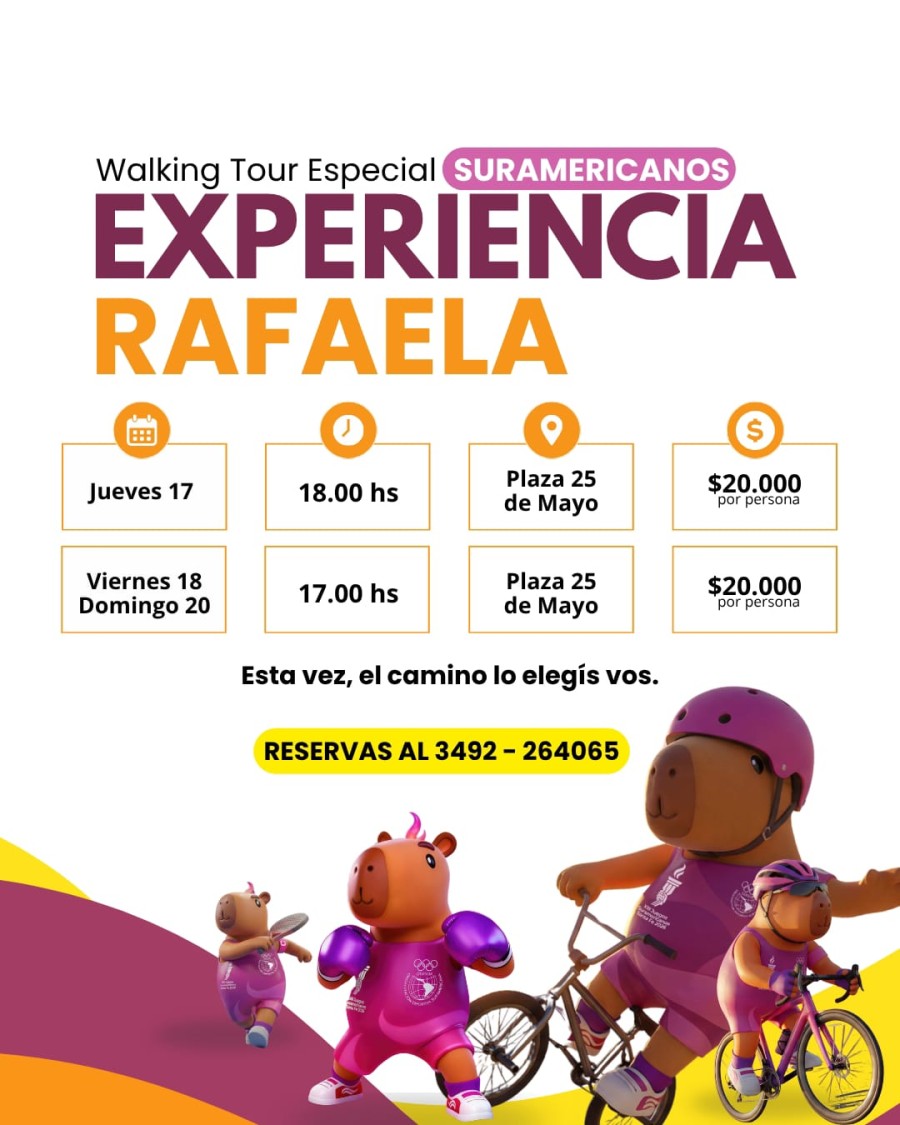Viv&iacute; la experiencia de Rafaeleando.