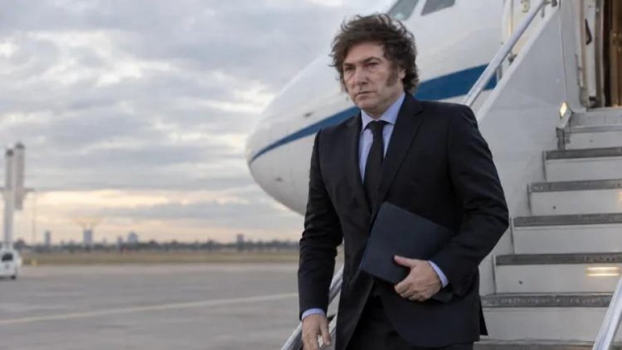 GIRA SUSPENDIDA. Milei suspendi&oacute; su viaje a Londres en octubre en plena tensi&oacute;n por Malvinas.