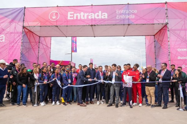Juegos Suramericanos: Pullaro inaugur&oacute; la villa deportiva de Rafaela y dio la bienvenida a los atletas