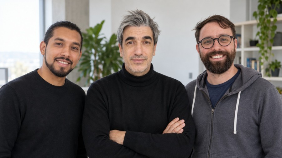 gerardo Sosa, Fernando Gril y Drl. Sebastián Gatti.