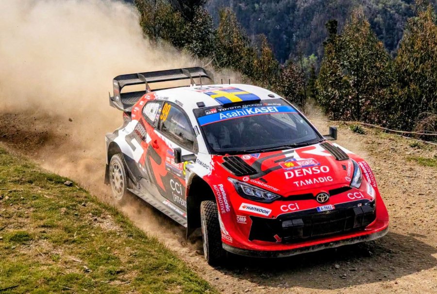 Oliver Solberg impuso su ritmo de principio a fin en Chile.