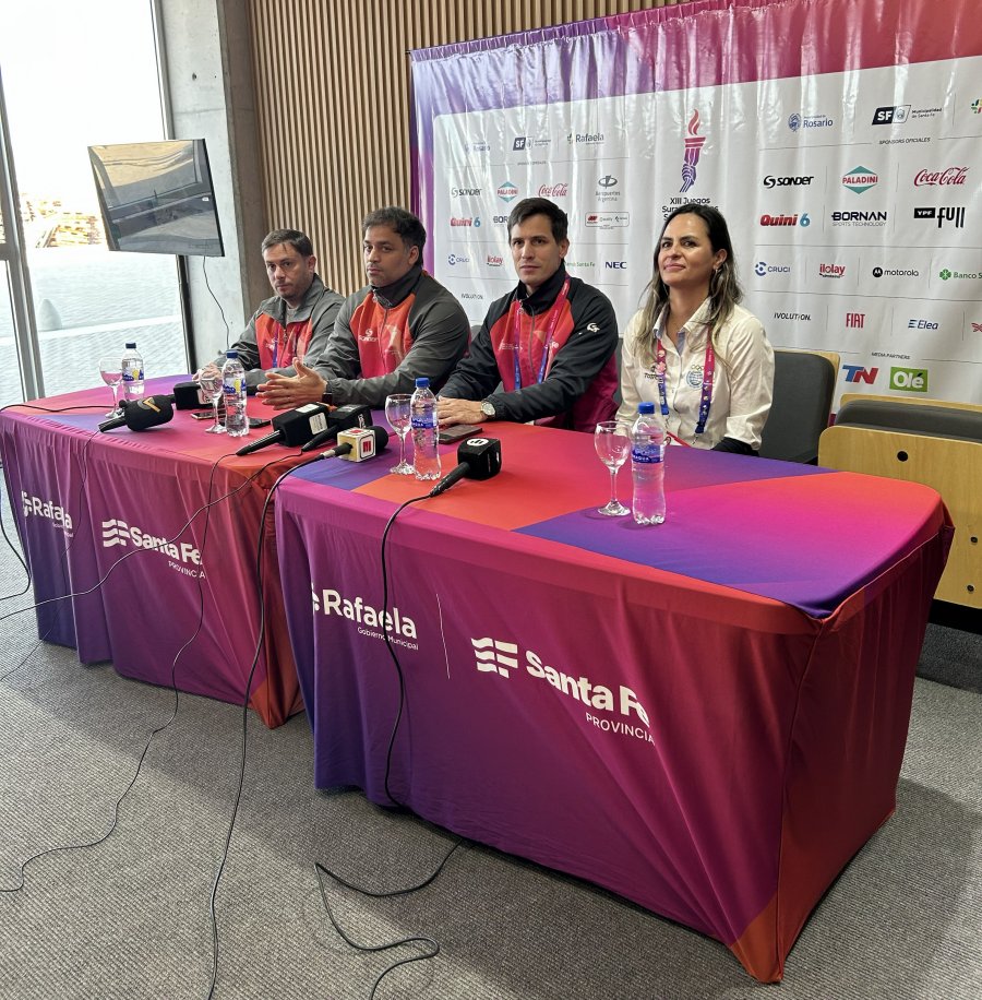 Rafaela hizo el balance de la primera jornada de los Juegos Suramericanos 2026.