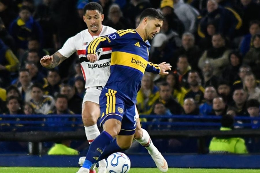 FIGURA. Leandro Paredes es clave en el xeneize.