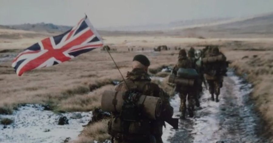 OFENSIVA JUDICIAL. La imagen que promociona la cuenta de X del gobierno brit&aacute;nico de Malvinas.